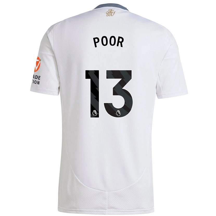 Danxen Kvinnor Sophia Poor #13 Vit Bortatröja Matchtröjor 2024/25 Tröjor T-Tröja