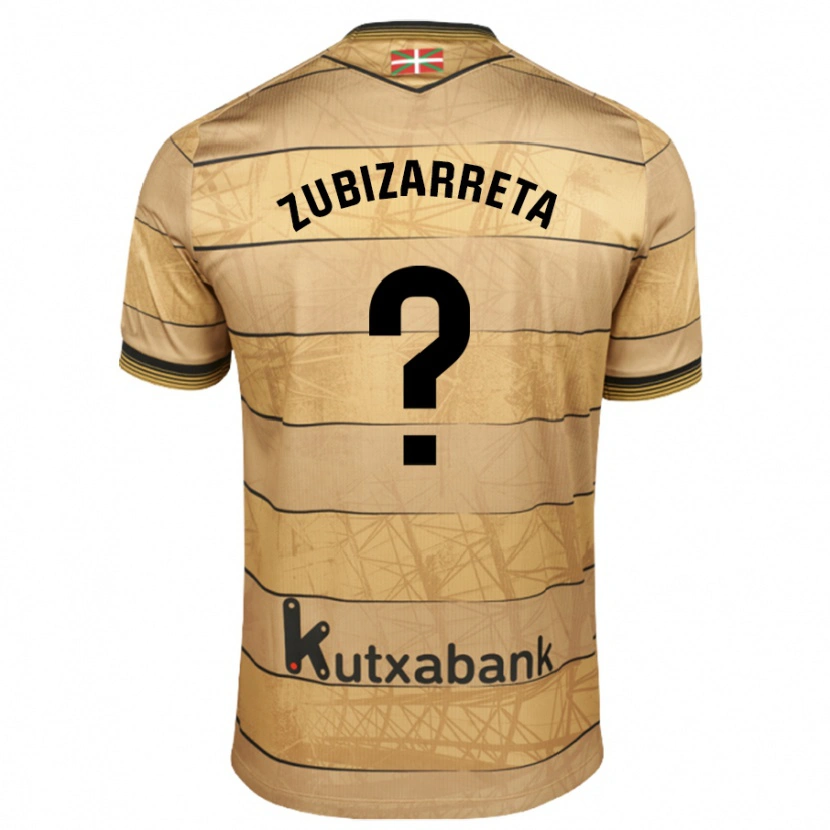 Danxen Kvinnor Pablo Zubizarreta #0 Brun Bortatröja Matchtröjor 2024/25 Tröjor T-Tröja