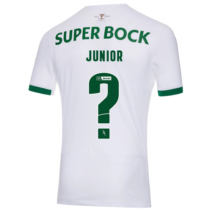 Danxen Kvinnor Marlon Junior #0 Vit Grön Bortatröja Matchtröjor 2024/25 Tröjor T-Tröja