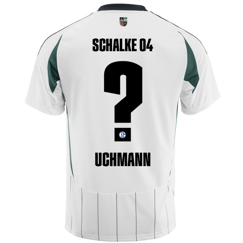 Danxen Kvinnor Ty Uchmann #0 Vit Grön Bortatröja Matchtröjor 2024/25 Tröjor T-Tröja