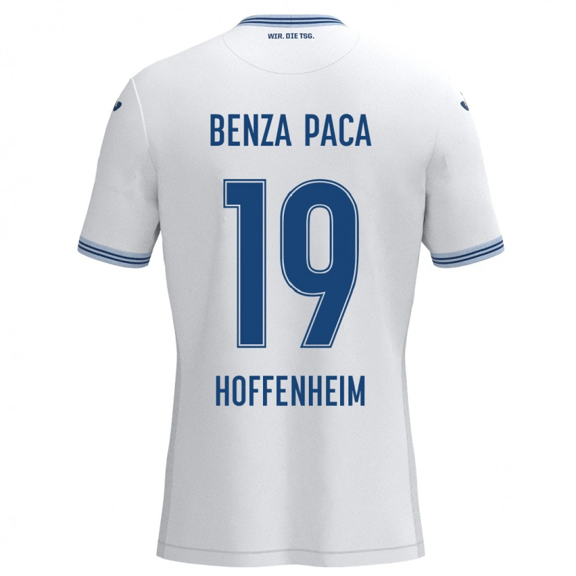 Danxen Kvinnor Lynes Benza Paca #19 Vit Blå Bortatröja Matchtröjor 2024/25 Tröjor T-Tröja