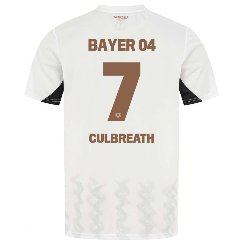 Danxen Kvinnor Montrell Culbreath #7 Vit Svart Bortatröja Matchtröjor 2024/25 Tröjor T-Tröja