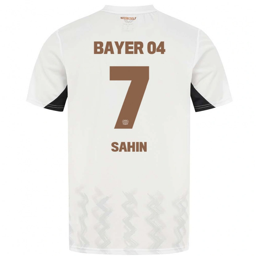 Danxen Kvinnor Batuhan Sahin #7 Vit Svart Bortatröja Matchtröjor 2024/25 Tröjor T-Tröja