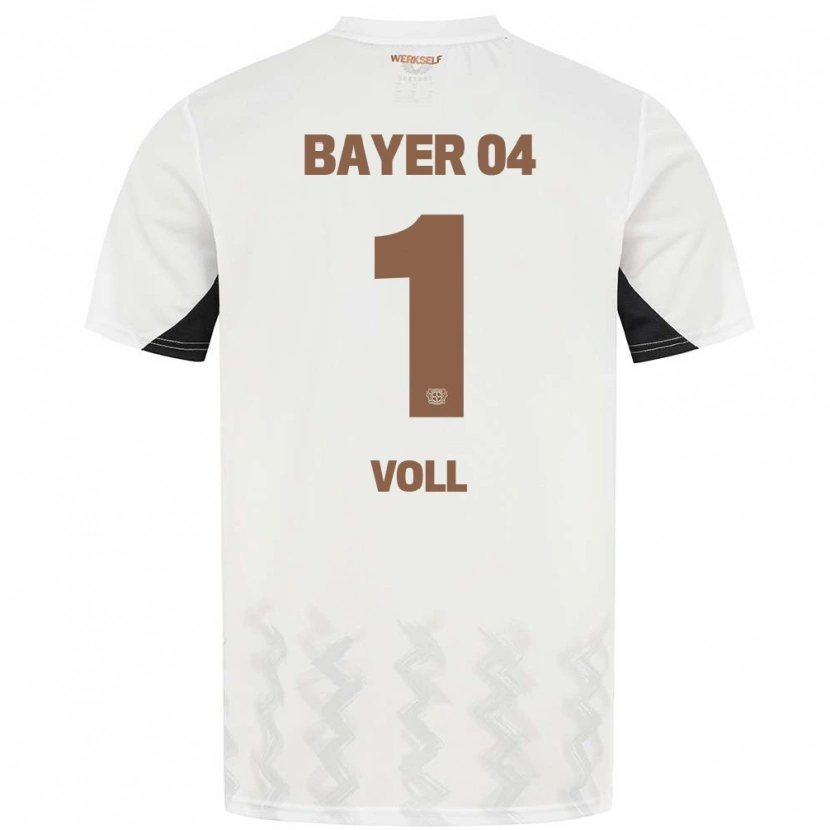 Danxen Kvinnor Charlotte Voll #1 Vit Svart Bortatröja Matchtröjor 2024/25 Tröjor T-Tröja