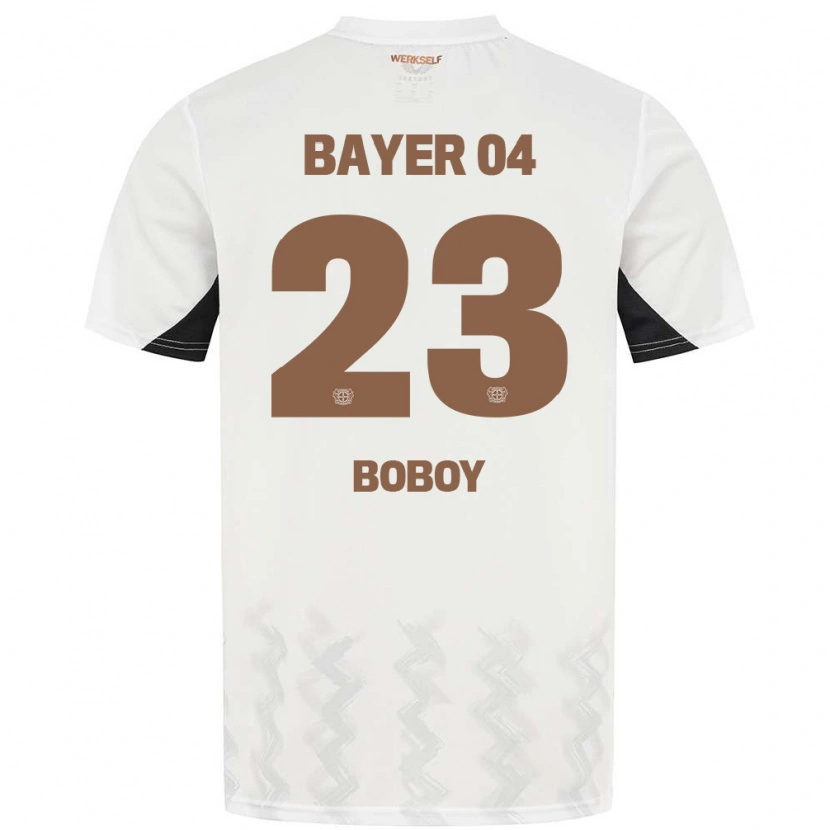 Danxen Kvinnor Delice Boboy #23 Vit Svart Bortatröja Matchtröjor 2024/25 Tröjor T-Tröja