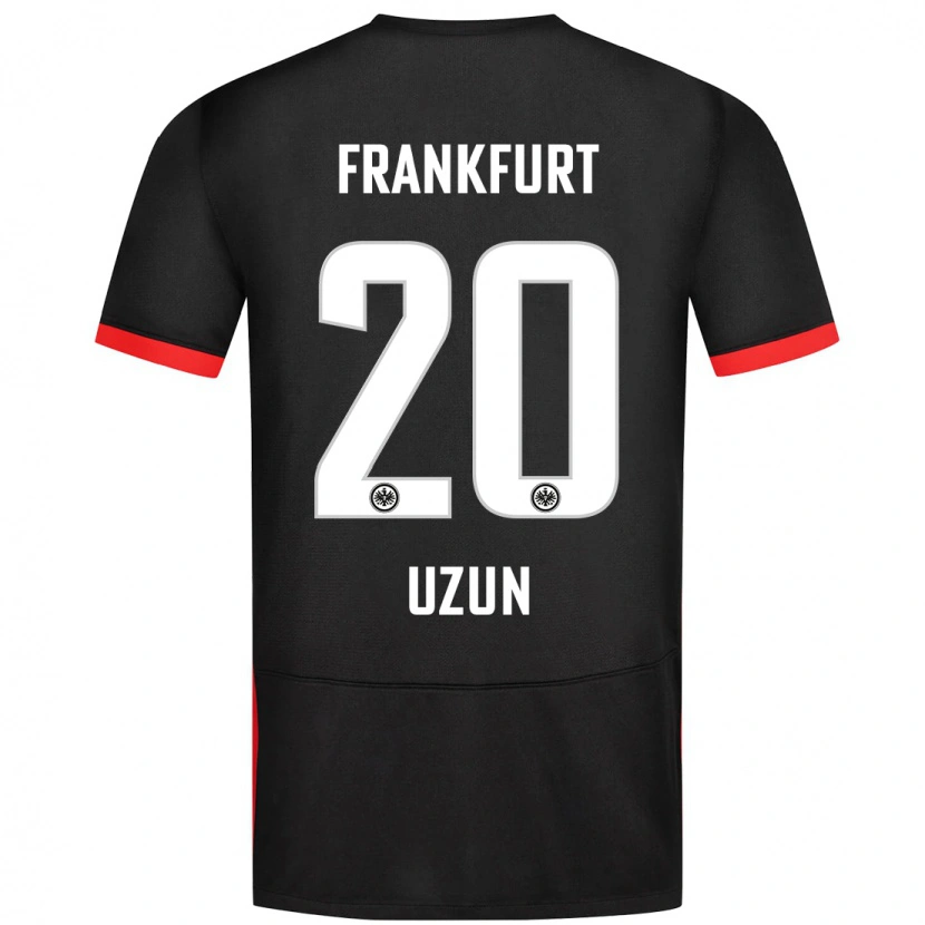 Danxen Kvinnor Can Uzun #20 Svart Bortatröja Matchtröjor 2024/25 Tröjor T-Tröja