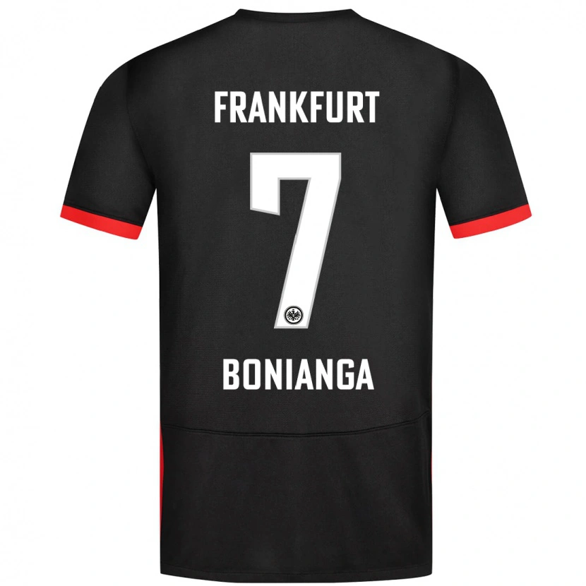 Danxen Kvinnor Phinees Bonianga #7 Svart Bortatröja Matchtröjor 2024/25 Tröjor T-Tröja