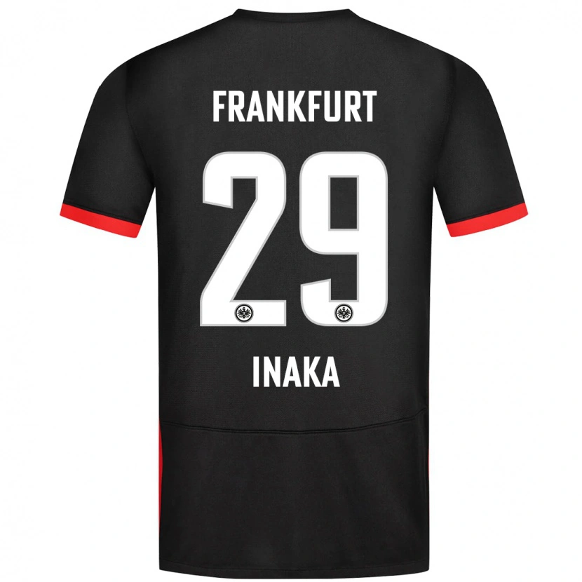 Danxen Kvinnor Arthur Inaka #29 Svart Bortatröja Matchtröjor 2024/25 Tröjor T-Tröja
