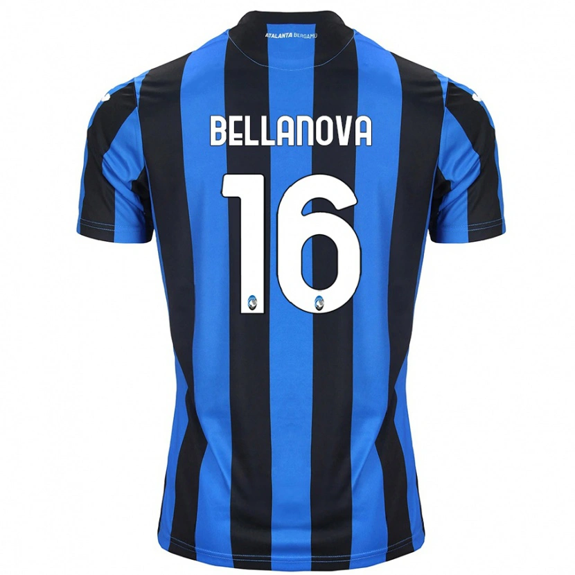 Danxen Barn Raoul Bellanova #16 Blå Svart Hemmatröja Matchtröjor 2024/25 Tröjor T-Tröja