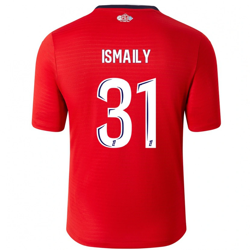 Danxen Barn Ismaily #31 Röd Vit Hemmatröja Matchtröjor 2024/25 Tröjor T-Tröja
