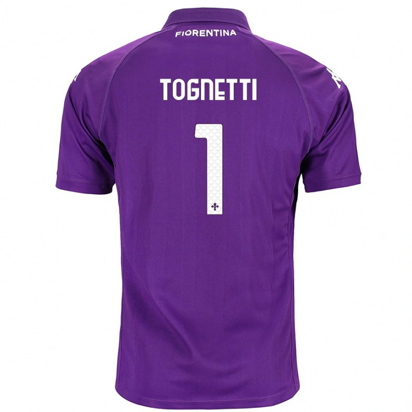 Danxen Barn Laerte Tognetti #1 Purpur Hemmatröja Matchtröjor 2024/25 Tröjor T-Tröja