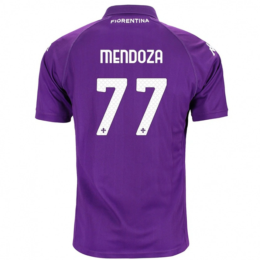 Danxen Barn William Mendoza #77 Purpur Hemmatröja Matchtröjor 2024/25 Tröjor T-Tröja