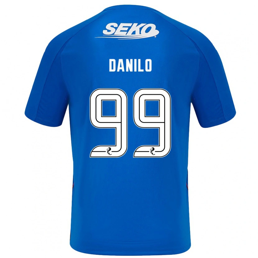 Danxen Barn Danilo #99 Mörkblå Hemmatröja Matchtröjor 2024/25 Tröjor T-Tröja