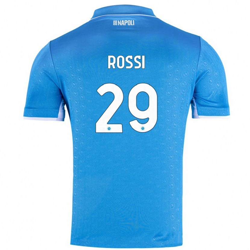 Danxen Barn Francesco Rossi #29 Himmelsblå Hemmatröja Matchtröjor 2024/25 Tröjor T-Tröja