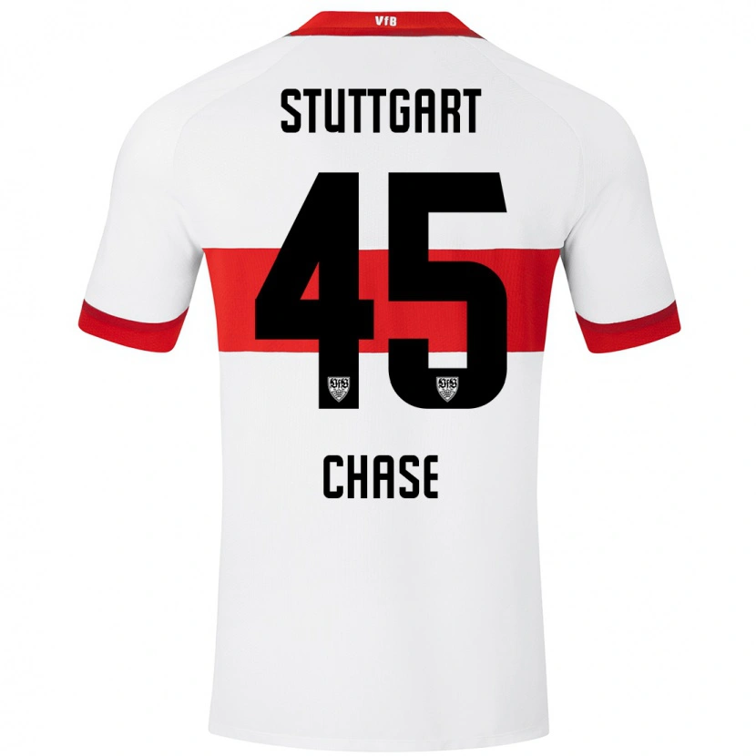 Danxen Barn Anrie Chase #45 Vit Röd Hemmatröja Matchtröjor 2024/25 Tröjor T-Tröja