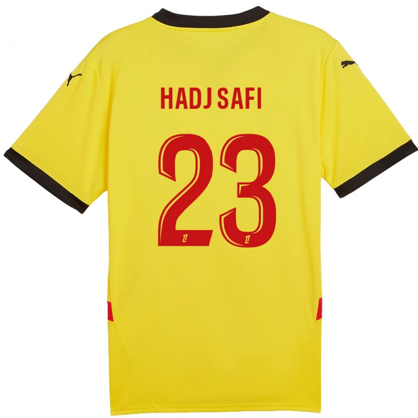 Danxen Barn Souhina Hadj Safi #23 Gul Röd Hemmatröja Matchtröjor 2024/25 Tröjor T-Tröja