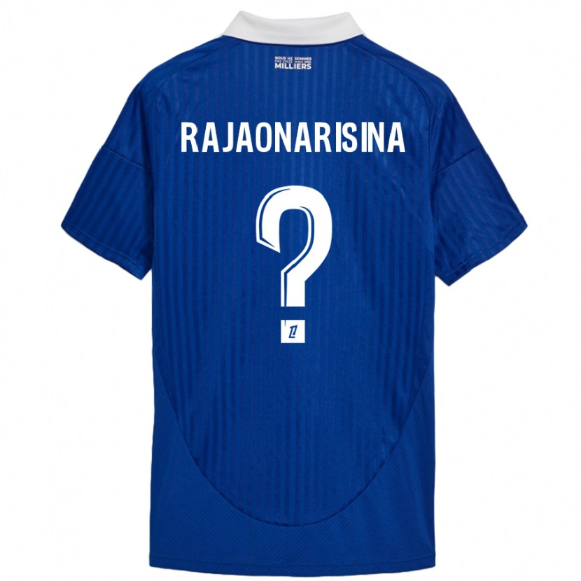 Danxen Barn Noah Rajaonarisina #0 Blå Vit Hemmatröja Matchtröjor 2024/25 Tröjor T-Tröja