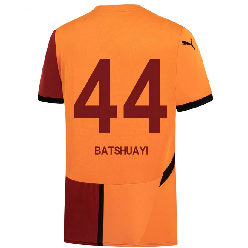 Danxen Barn Michy Batshuayi #44 Gul Röd Hemmatröja Matchtröjor 2024/25 Tröjor T-Tröja