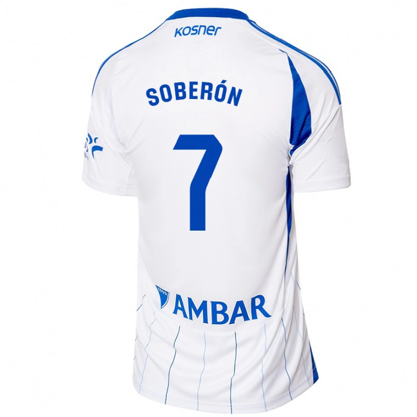 Danxen Barn Mario Soberón #7 Röd Vit Hemmatröja Matchtröjor 2024/25 Tröjor T-Tröja