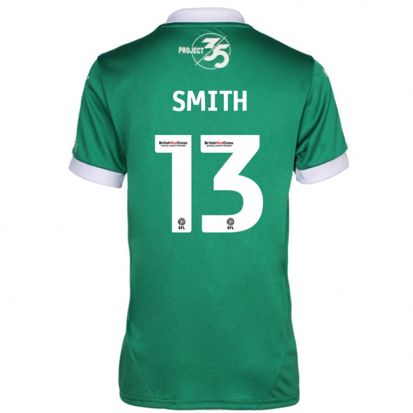 Danxen Barn Grace Smith #13 Grön Vit Hemmatröja Matchtröjor 2024/25 Tröjor T-Tröja