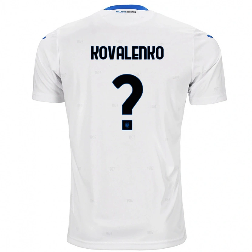 Danxen Barn Viktor Kovalenko #0 Vit Bortatröja Matchtröjor 2024/25 Tröjor T-Tröja