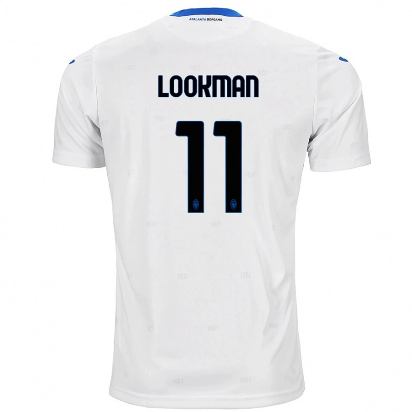 Danxen Barn Ademola Lookman #11 Vit Bortatröja Matchtröjor 2024/25 Tröjor T-Tröja
