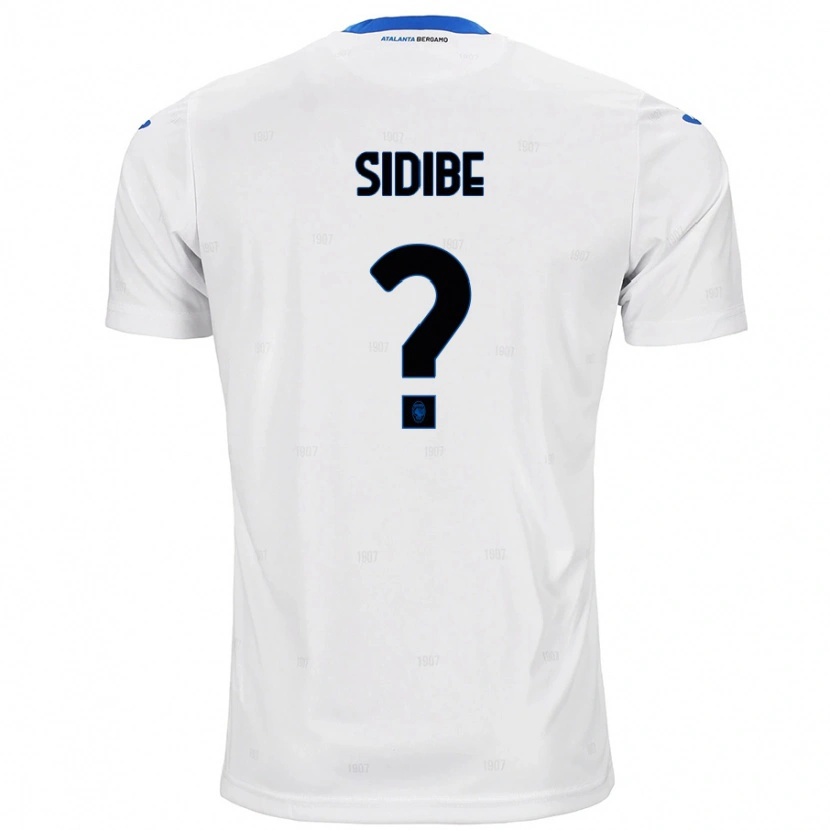 Danxen Barn Alassane Sidibe #0 Vit Bortatröja Matchtröjor 2024/25 Tröjor T-Tröja