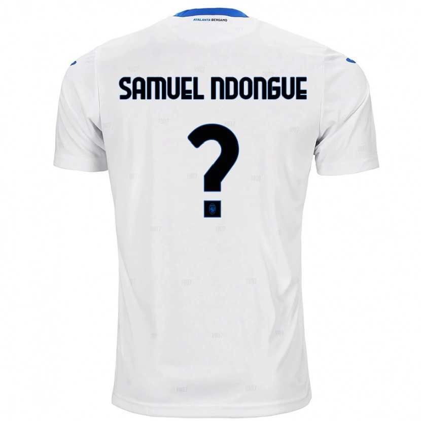 Danxen Barn Frederick Samuel Ndongue #0 Vit Bortatröja Matchtröjor 2024/25 Tröjor T-Tröja