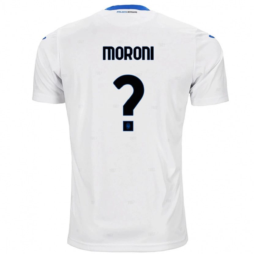 Danxen Barn Tommaso Moroni #0 Vit Bortatröja Matchtröjor 2024/25 Tröjor T-Tröja