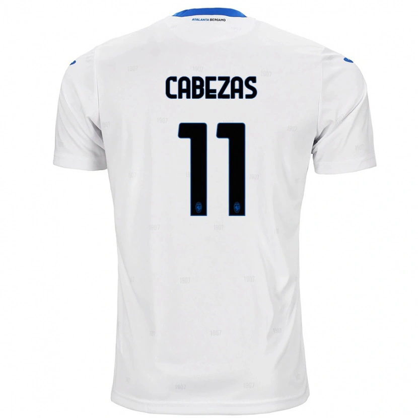 Danxen Barn Bryan Cabezas #11 Vit Bortatröja Matchtröjor 2024/25 Tröjor T-Tröja