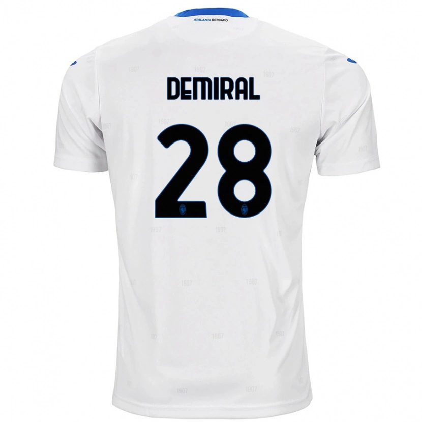 Danxen Barn Merih Demiral #28 Vit Bortatröja Matchtröjor 2024/25 Tröjor T-Tröja