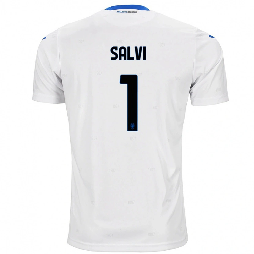 Danxen Barn Margherita Salvi #1 Vit Bortatröja Matchtröjor 2024/25 Tröjor T-Tröja