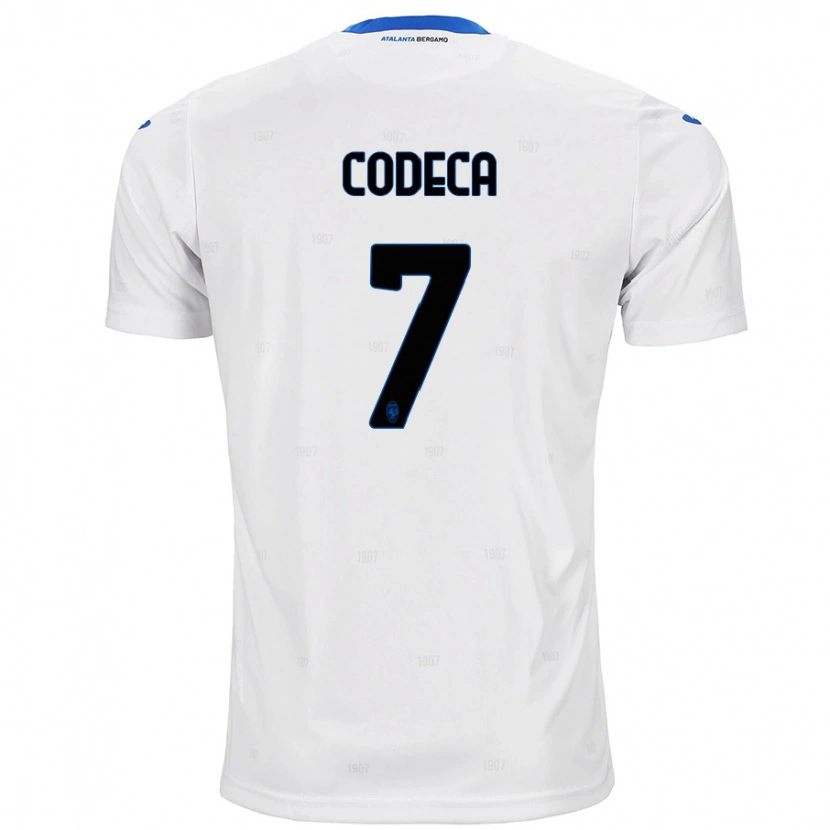 Danxen Barn Bianca Codeca #7 Vit Bortatröja Matchtröjor 2024/25 Tröjor T-Tröja