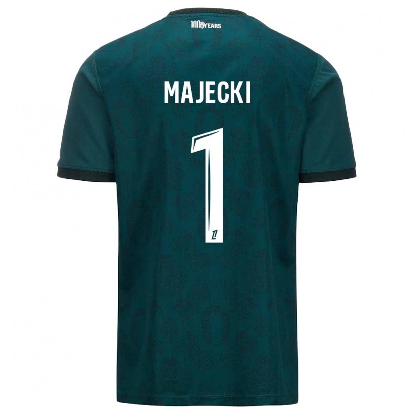 Danxen Barn Radoslaw Majecki #1 Mörkgrön Bortatröja Matchtröjor 2024/25 Tröjor T-Tröja