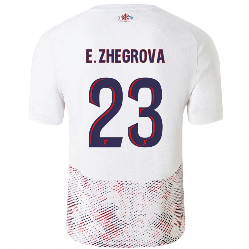 Danxen Barn Edon Zhegrova #23 Vit Kungsblå Bortatröja Matchtröjor 2024/25 Tröjor T-Tröja