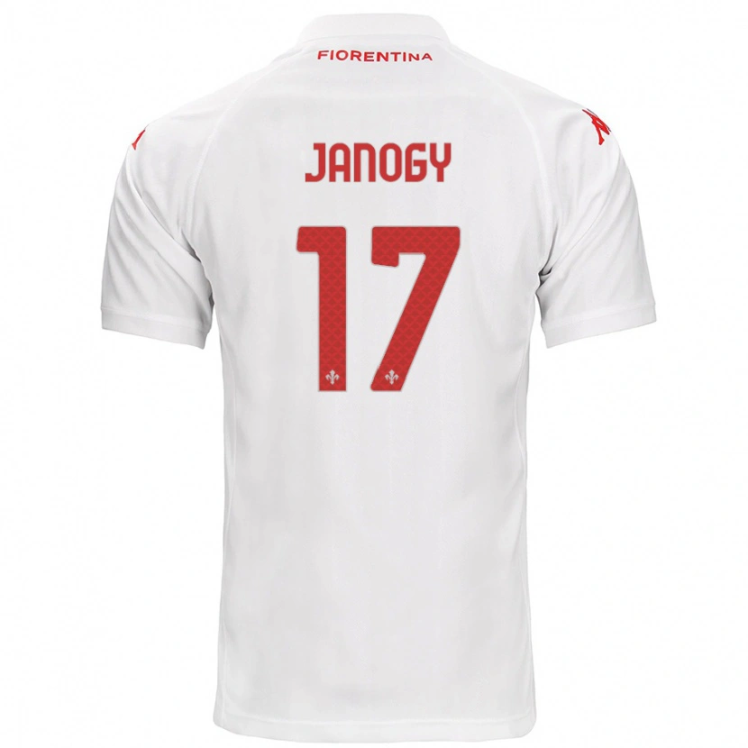 Danxen Barn Madelen Janogy #17 Vit Bortatröja Matchtröjor 2024/25 Tröjor T-Tröja