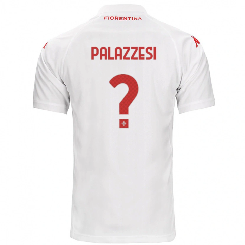 Danxen Barn Yuri Palazzesi #0 Vit Bortatröja Matchtröjor 2024/25 Tröjor T-Tröja