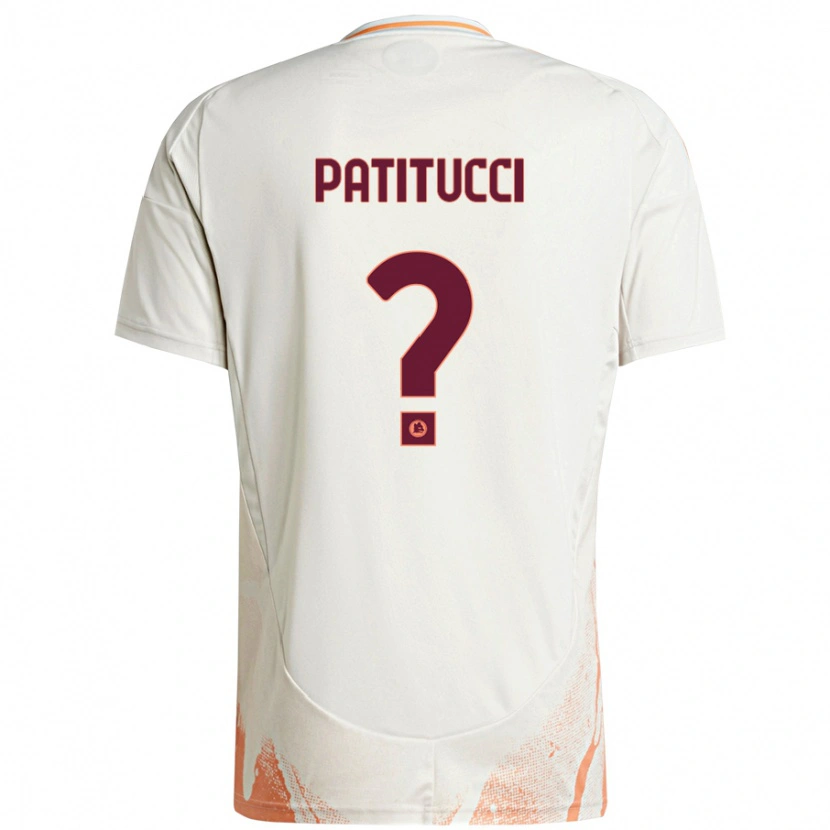 Danxen Barn Christian Patitucci #0 Grädde Vit Orange Bortatröja Matchtröjor 2024/25 Tröjor T-Tröja