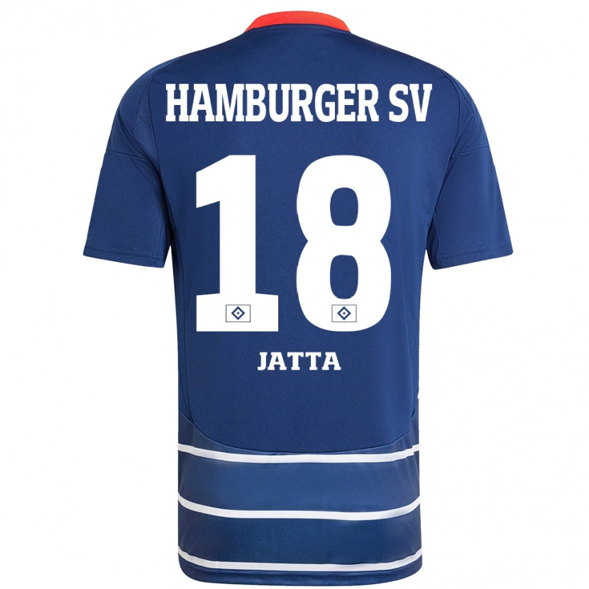 Danxen Barn Bakery Jatta #18 Mörkblå Bortatröja Matchtröjor 2024/25 Tröjor T-Tröja