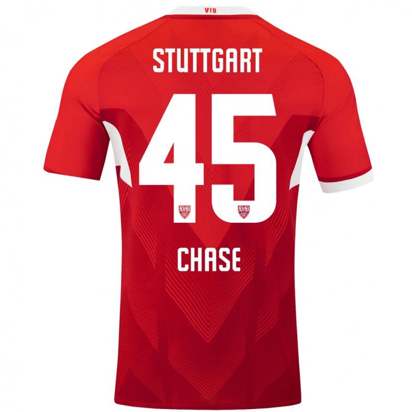 Danxen Barn Anrie Chase #45 Röd Vit Bortatröja Matchtröjor 2024/25 Tröjor T-Tröja