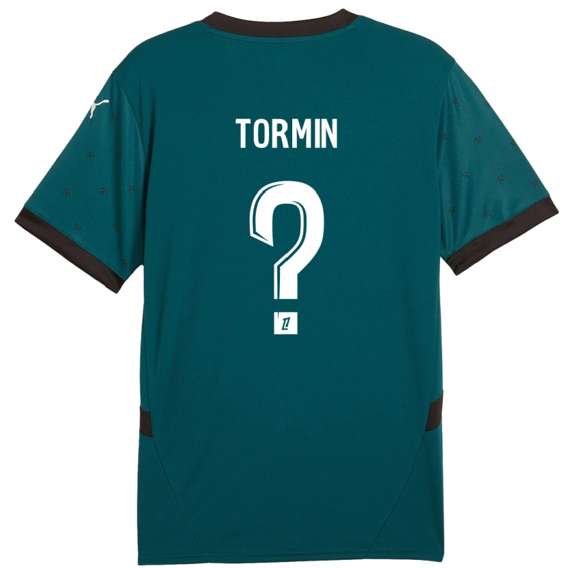 Danxen Barn Sean Tormin #0 Mörkgrön Bortatröja Matchtröjor 2024/25 Tröjor T-Tröja