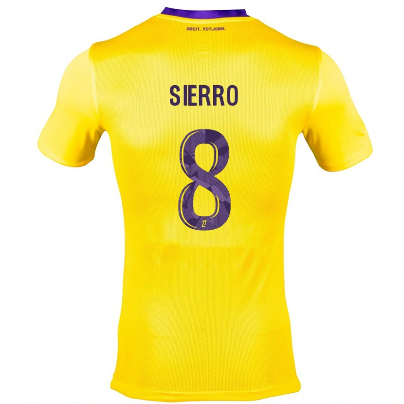 Danxen Barn Vincent Sierro #8 Gullila Bortatröja Matchtröjor 2024/25 Tröjor T-Tröja