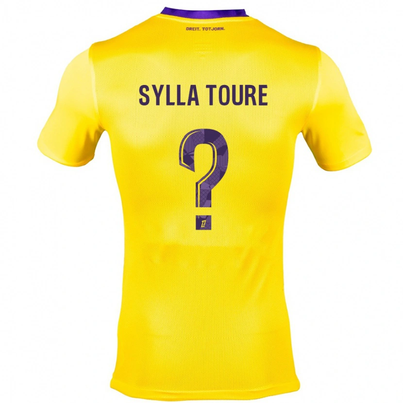 Danxen Barn Ismael Sylla Touré #0 Gullila Bortatröja Matchtröjor 2024/25 Tröjor T-Tröja