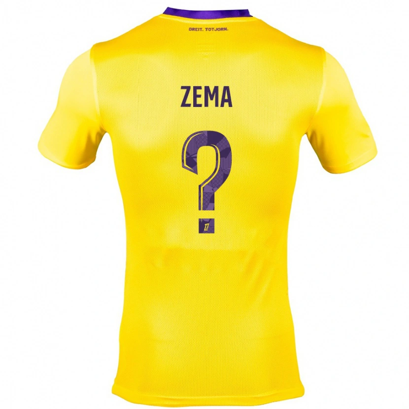Danxen Barn Darris Zema #0 Gullila Bortatröja Matchtröjor 2024/25 Tröjor T-Tröja
