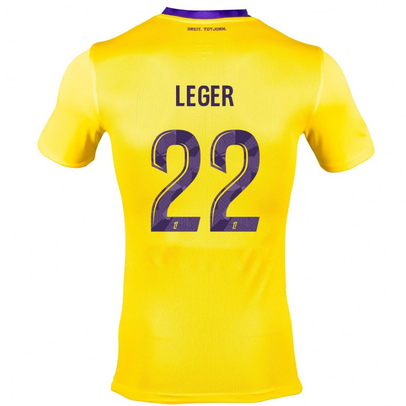 Danxen Barn Christelle Léger #22 Gullila Bortatröja Matchtröjor 2024/25 Tröjor T-Tröja