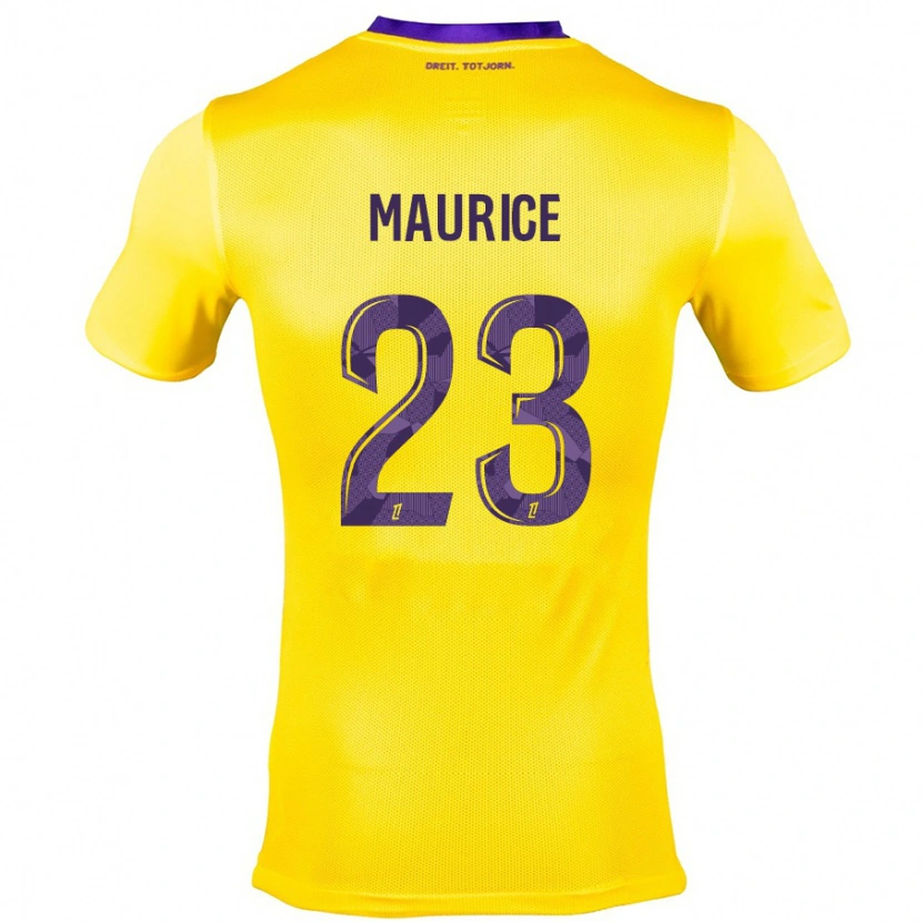 Danxen Barn Sandra Maurice #23 Gullila Bortatröja Matchtröjor 2024/25 Tröjor T-Tröja