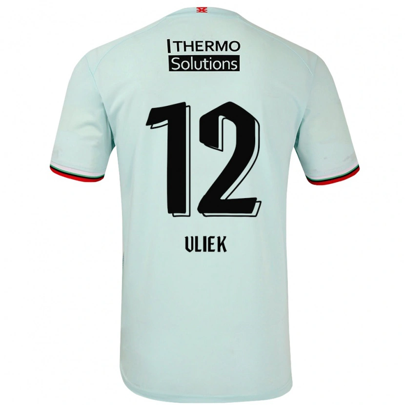 Danxen Barn Leonie Vliek #12 Ljusgrön Bortatröja Matchtröjor 2024/25 Tröjor T-Tröja