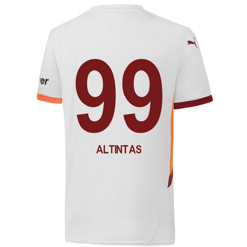 Danxen Barn Benan Altıntaş #99 Vit Gulröd Bortatröja Matchtröjor 2024/25 Tröjor T-Tröja