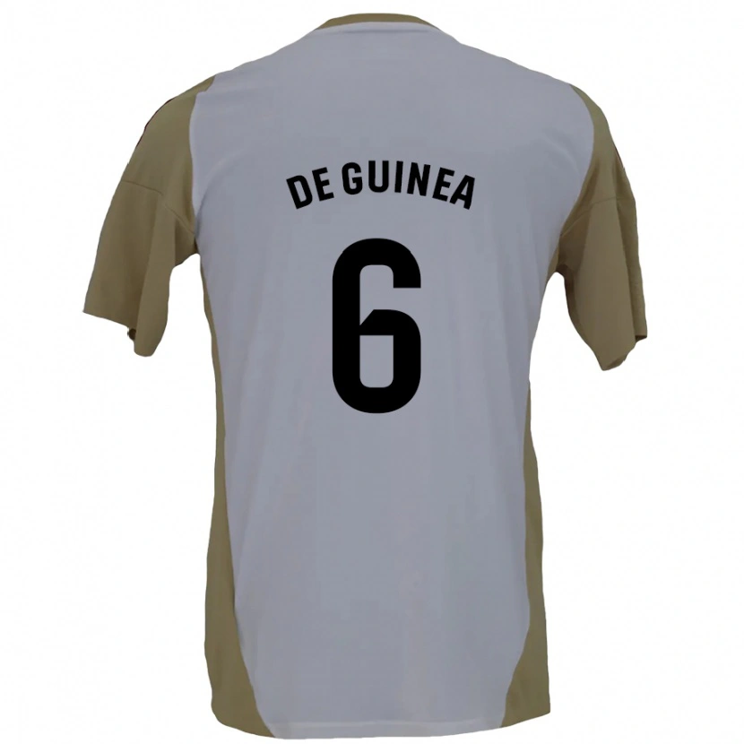 Danxen Barn Asier Ortiz De Guinea #6 Brun Vit Bortatröja Matchtröjor 2024/25 Tröjor T-Tröja