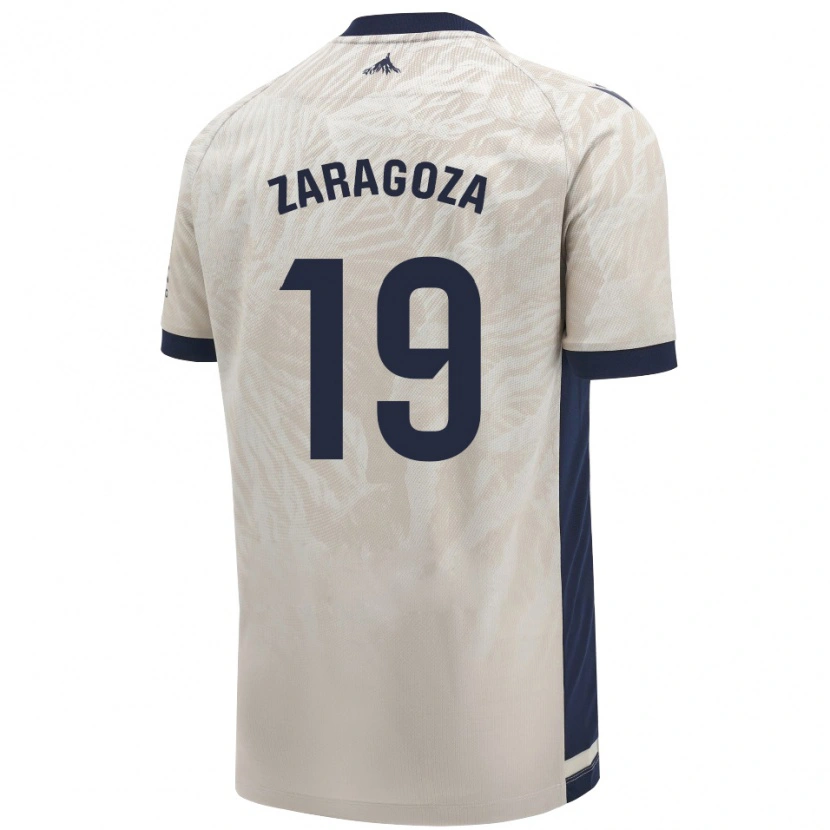 Danxen Barn Bryan Zaragoza #19 Ljusgrå Bortatröja Matchtröjor 2024/25 Tröjor T-Tröja